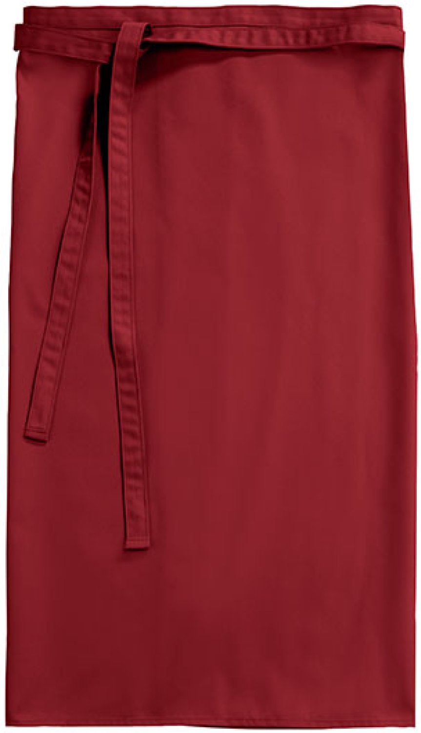 CG Workwear Bistro Apron Roma 80 CGW122 - Regency Red - 80 x 100 cm