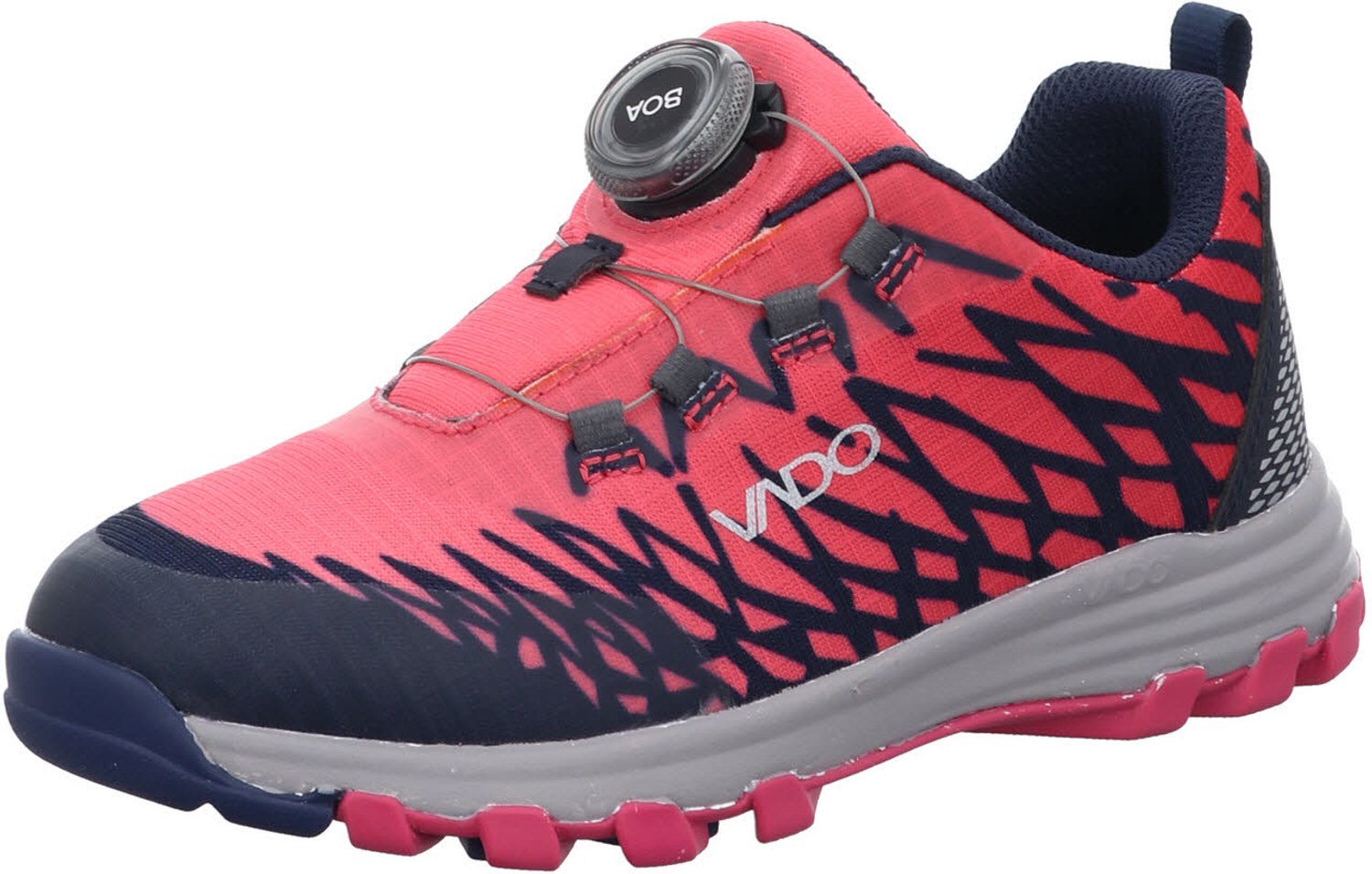 Vado dames sneakers rood maat 36