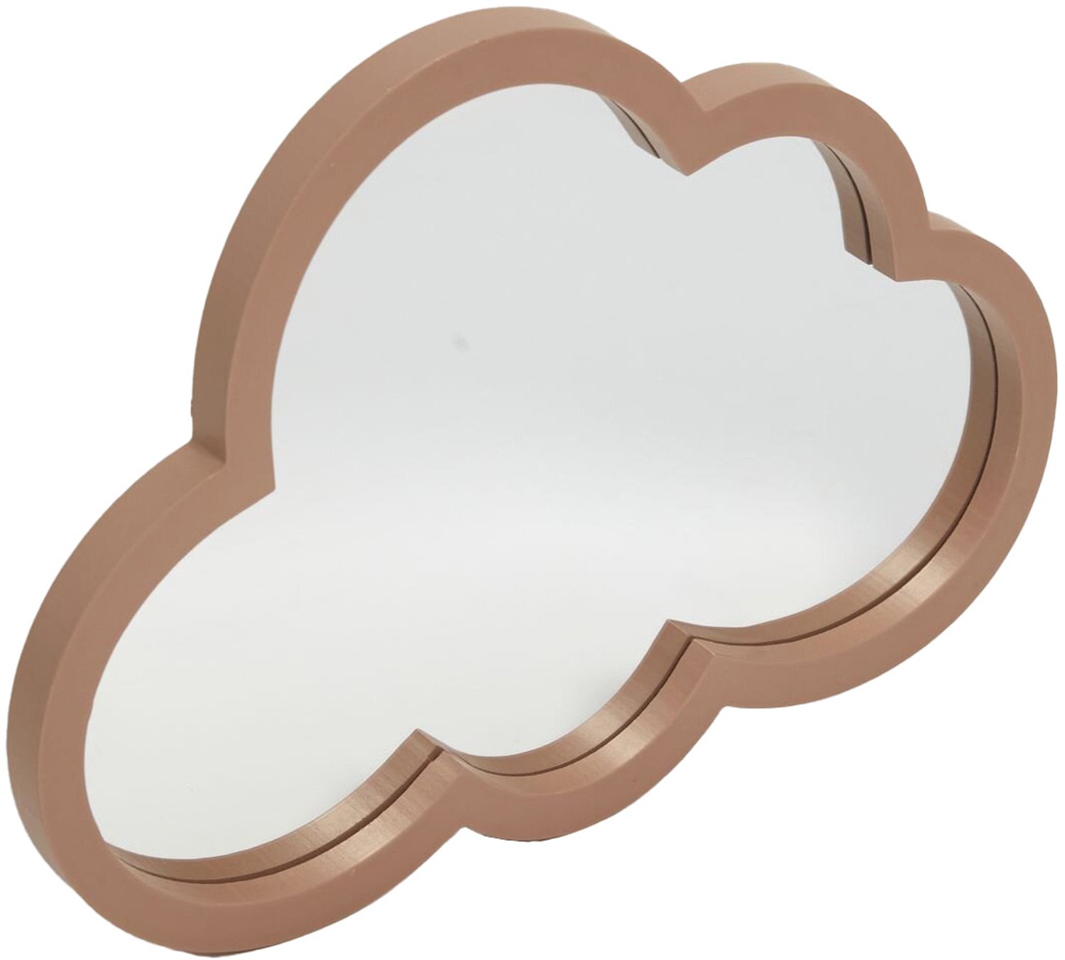 LA FACTORY - Spiegel - Wolkenspiegel voor de kinderkamer HEAD IN THE CLOUDS, 36 x 24 cm