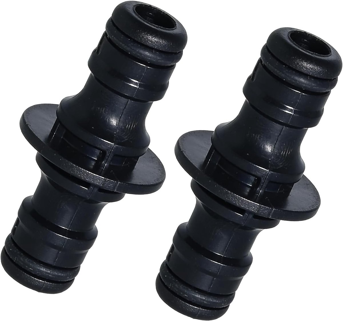 Tweeweg koppeling voor tuinslangen, 1/2 inch verlengstuk, slangkoppeling voor tuin en huisgebruik