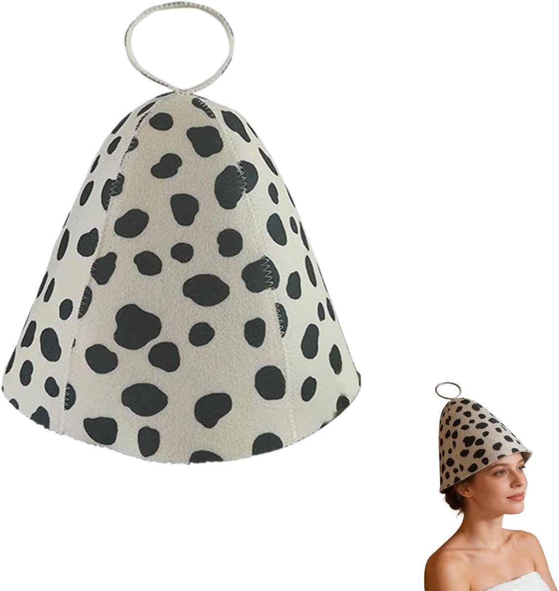 Waterdichte en hittebestendige saunakap voor optimale bescherming, perfect voor sauna, spa en sportschool, elastisch en comfortabel