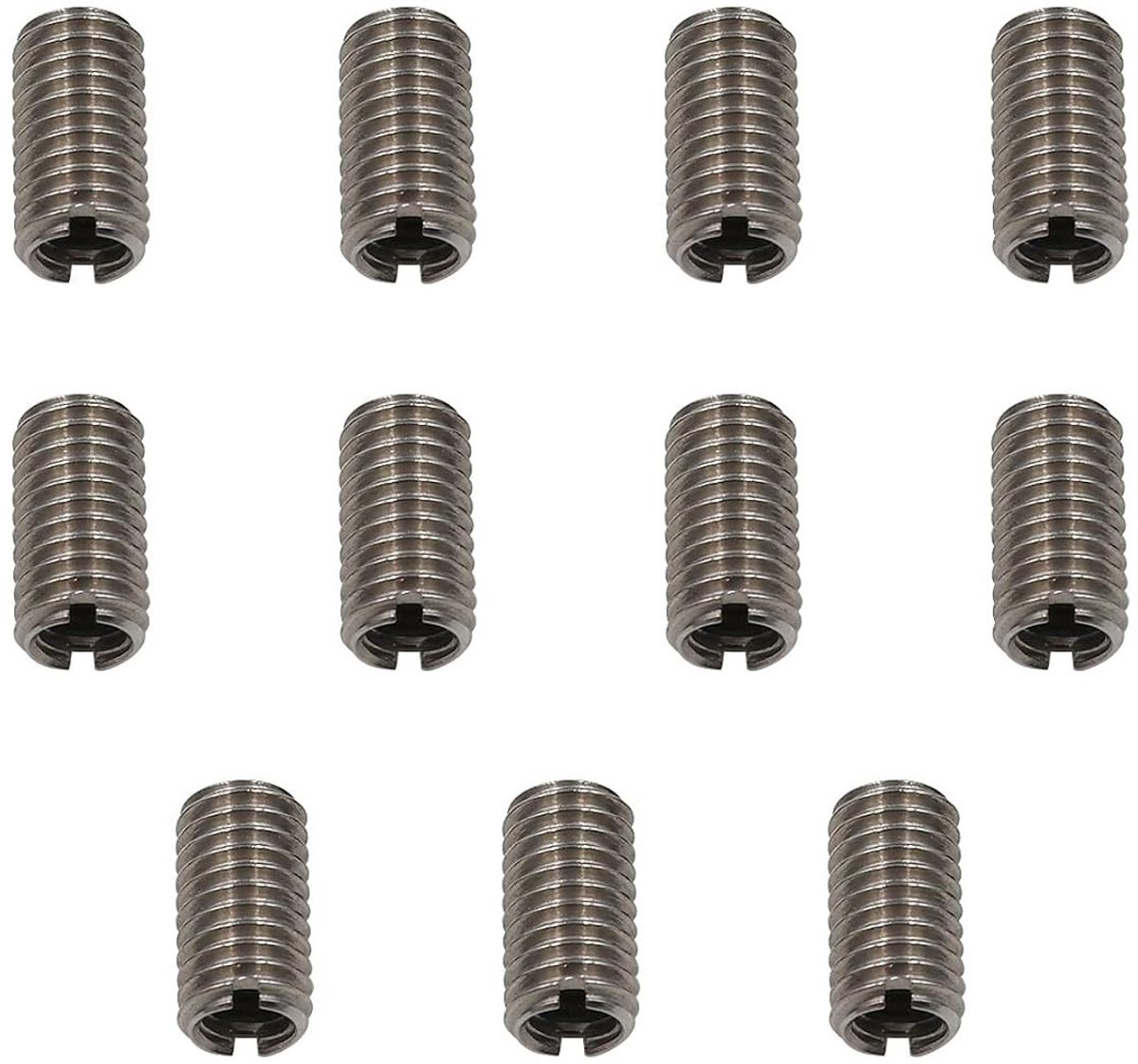 Set van 10 Draadinsluitingen M8 naar M6, RVS Draadhulzen voor Schroeven, Draadadapter voor Auto's en Mechanische Toepassingen