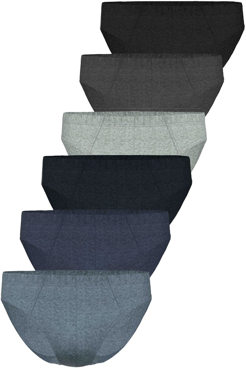 Verpakking van 6 Heren Mini Slips