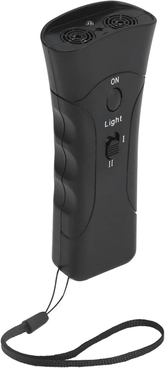 Ultrasone Hondenafschrikkers met LED, Ergonomisch Handvat voor Effectieve Honden Training Thuis en Buiten