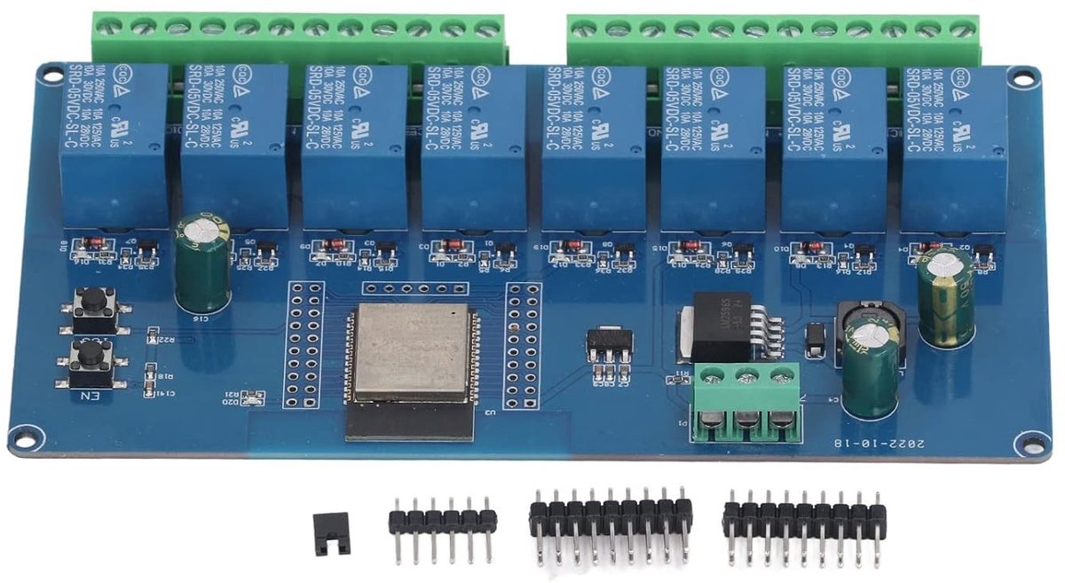 Draadloze BLE ontwikkelingsplaat voor relaismodule - WROOM-32E, 5-30V, WiFi, IoT, Smart Home, Automatisering