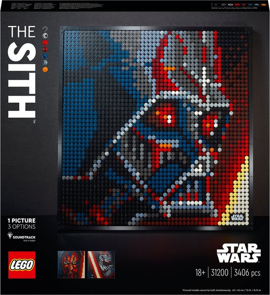 LEGO ART Star Wars The Sith 31200