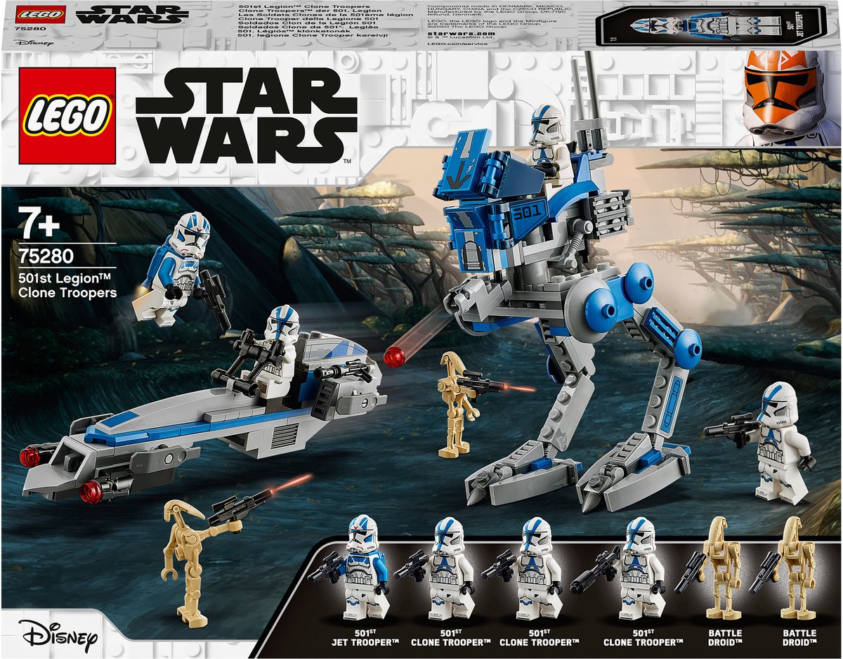 Bol.com LEGO Star Wars 501st Legion Clone Troopers 75280 aanbieding