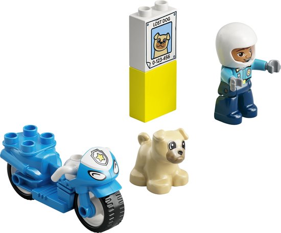 LEGO DUPLO Politiemotor - 10967 van Lego. — afbeelding 4