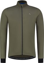 Rogelli Core Heren Fietsshirt - Lange mouw - 3 achterzakken - Groen