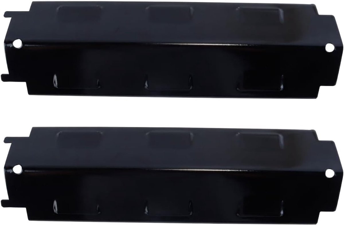 Set van 2 RVS Grill Warmte Beschermers, Universele Vervangingen voor Branders, BBQ Onderdelen en Vlamverdeler