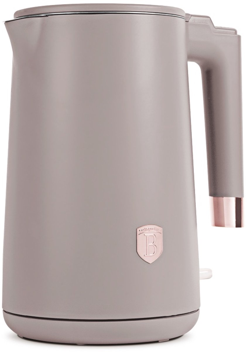 Berlinger Haus Waterkoker Dubbelwandig Taupe - 1.7 Liter - 1800W