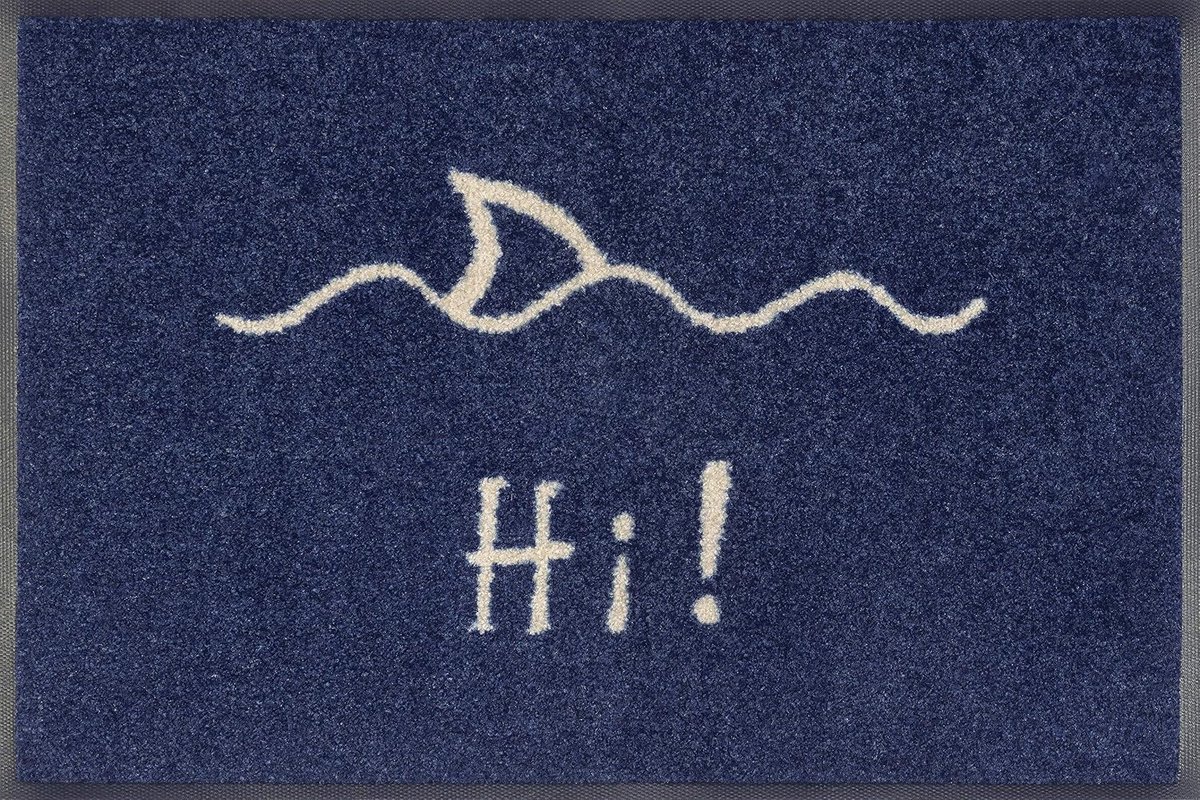 Vloerkleed - Polyamide - Antislip - Oeko-Tex - Blauw