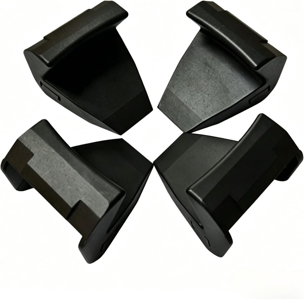 4 Stuks Kaakbeschermers voor Velgen, ABS Krasbescherming, Universele Rubber Beschermhoezen en Bandenmontagetang Accessoires