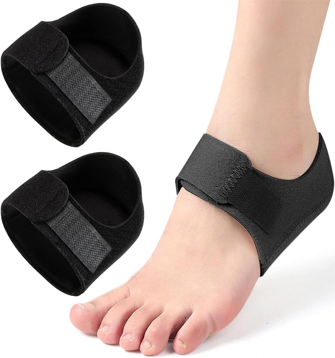 Verstelbare hielkussens voor optimale hielbescherming, antislip siliconen pads tegen hielspoor en pijn in schoenen