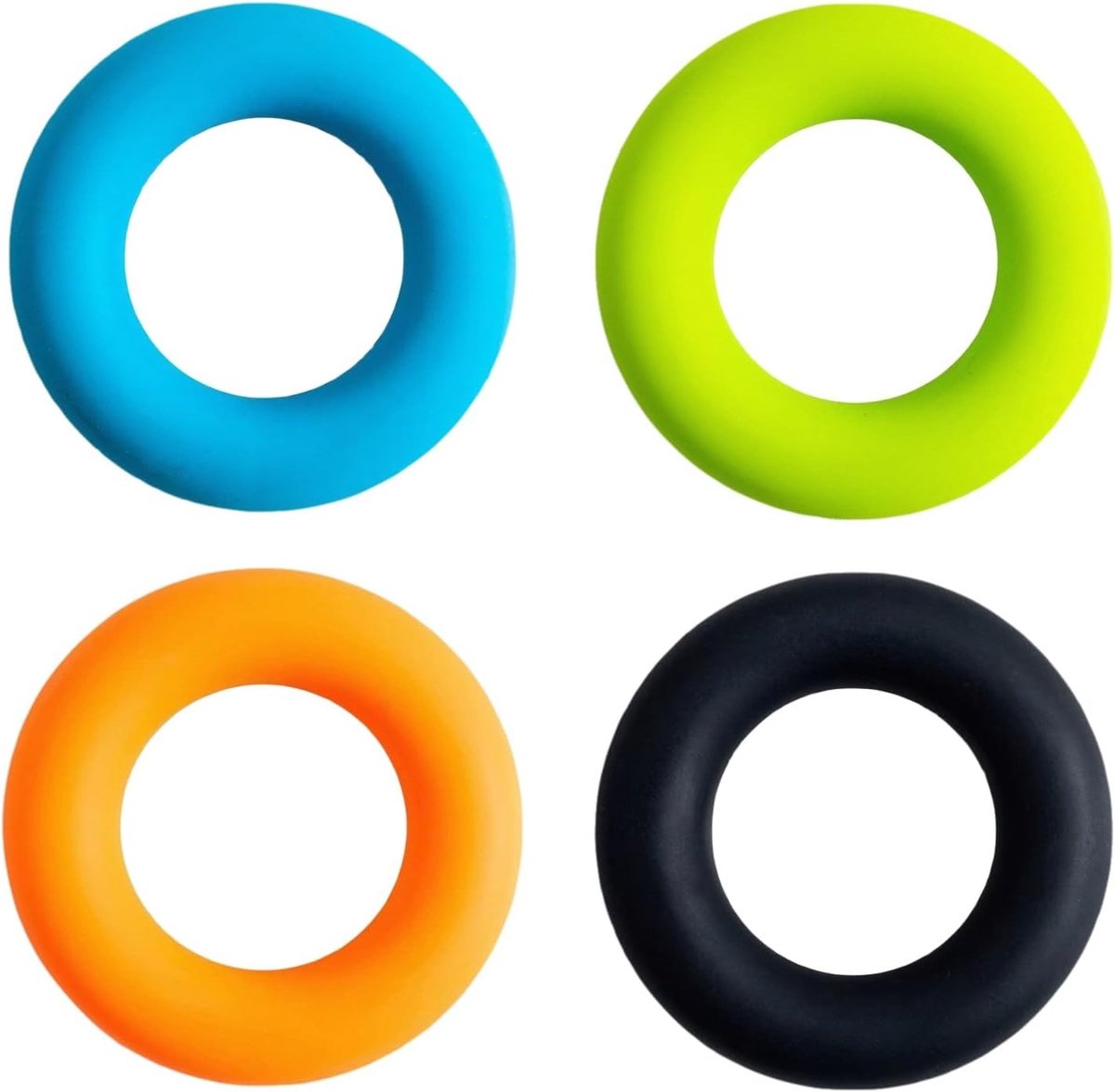4 Pack Forearm Trainer voor Gripkracht, Handtraining en Vingersterkte - Ideaal voor Fitness, Klimmen en Boulderen