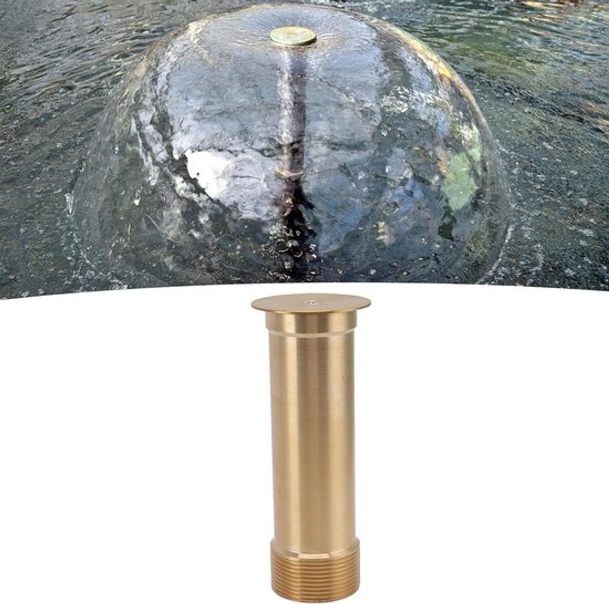 Dailygoods- Sproeikop Verstelbaar - Paddestoelvormige Fontein - Waterkolom Nozzle