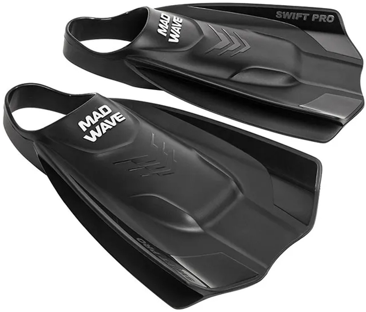 Mad Wave Swift Pro Zwemvliezen Zwart EU 42-43
