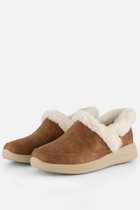 Skechers COZY ESCAPE Dames Sloffen - Chestnut