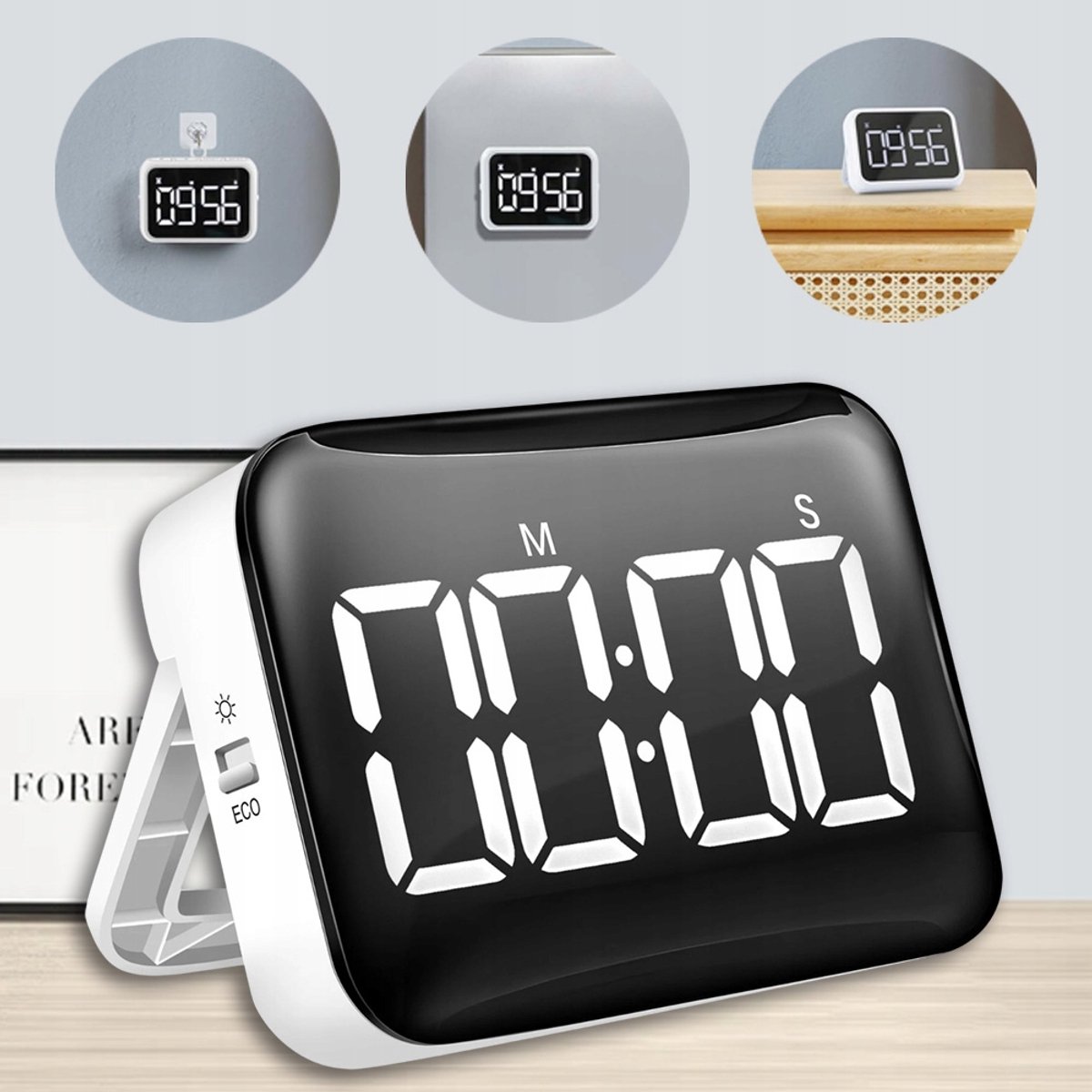 Keukentimer, digitale stopwatch, elektronische timer
