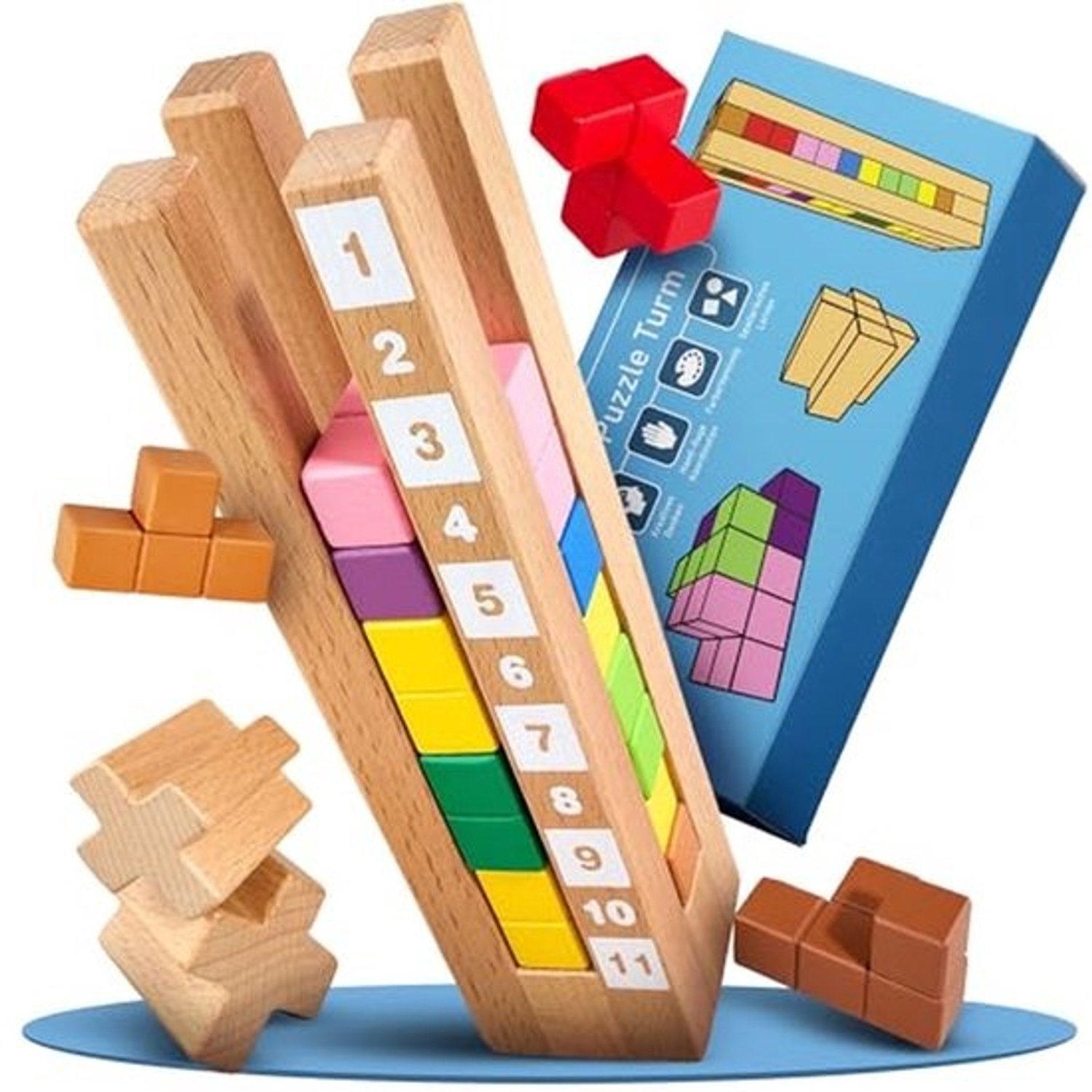 Puzzel- en behendigheidsspellen voor kinderen en volwassenen - Denkspelletjes en brainteasers