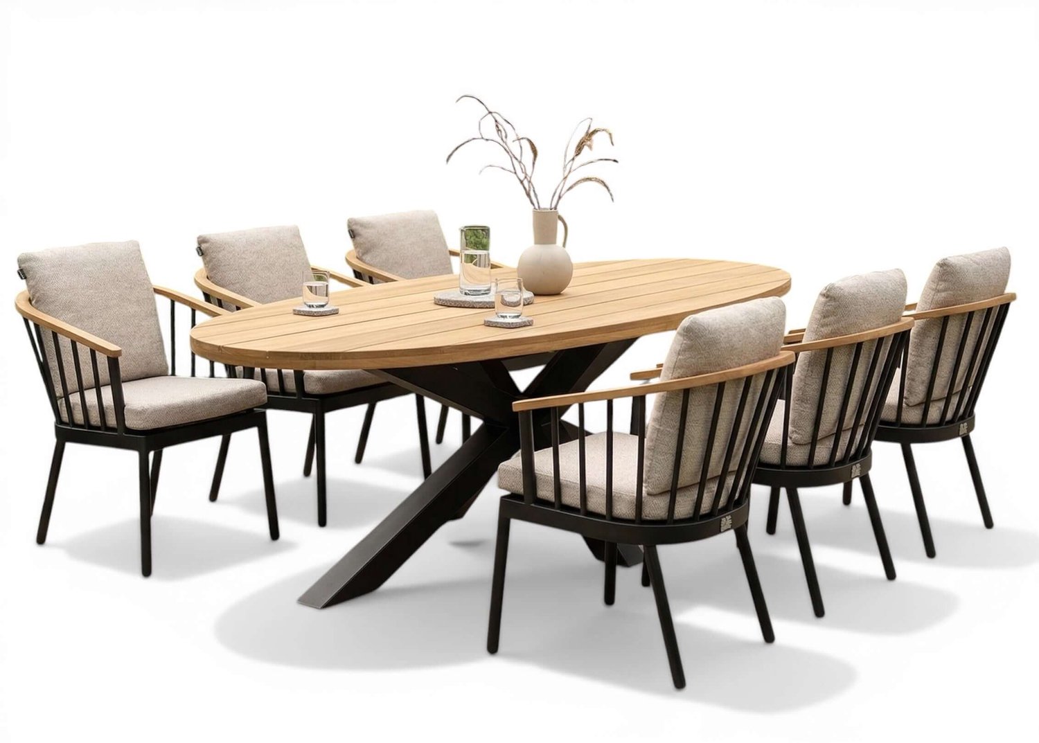 Apple Bee Condor Salon de jardin dining 240 x 120 cm Ovale