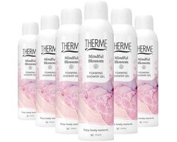 Therme Mindful Blossom Foaming Shower Gel - 6 x 200 ml
