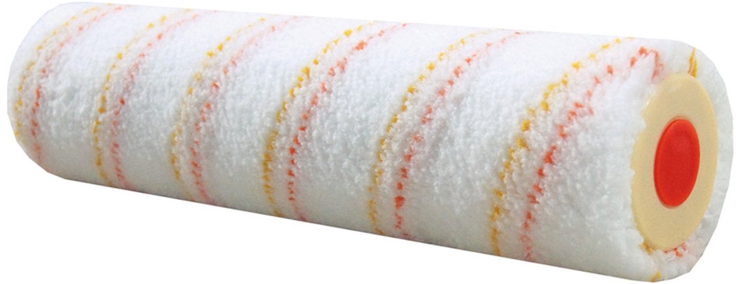 Friess Muurverfroller Microstreif - 9 mm Vacht - 18 cm - Oplosmiddelbestendig - Rolkern-Ø 46 mm - Voor Vernissen, Beitsen, Primers en Latexverf - Binnen en Buiten