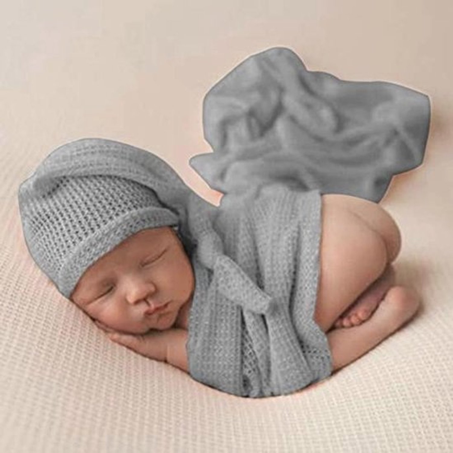 DIY Props voor newbornfotografie - Wikkels, mutsen en kostuums