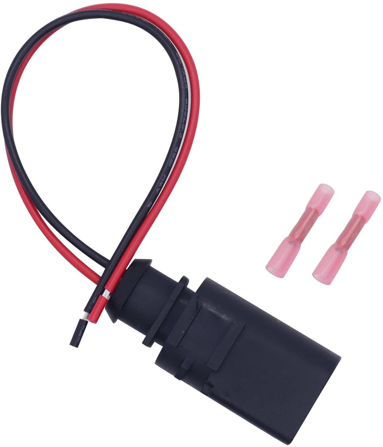 reparatieset kabelboom stekker - 2-pins - compatibel met VW Golf, SEAT A4 A6 A8 - vervang de temperatuursensor - m-winkel