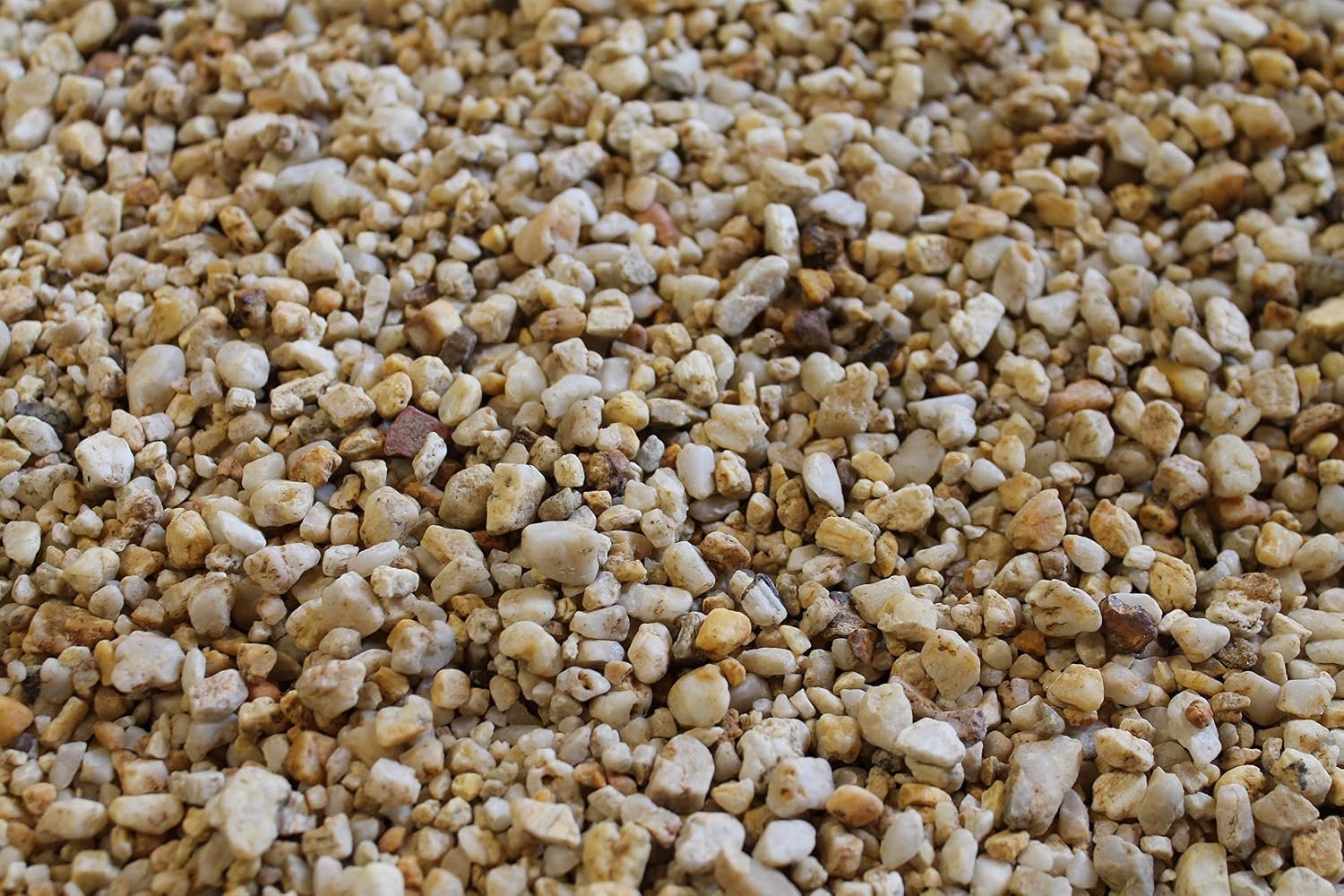 Decoratieve Steen Snow White 1 kg - Granulatie 8-12 mm - Tumbled afgerond - Ideaal voor tuinprojecten - Vemera