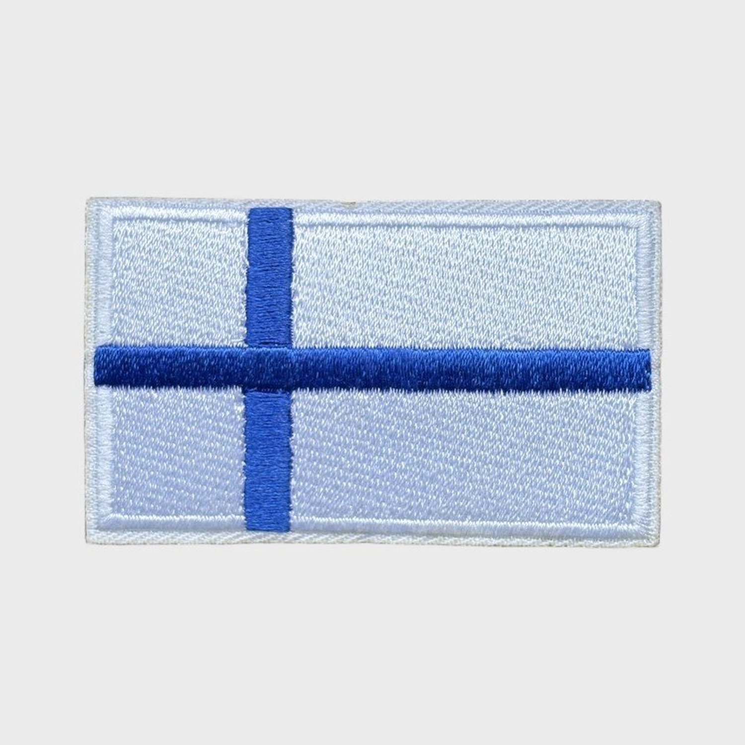 Patchy® – Finse vlag Strijk Embleem Patch 6.5 x 4 cm