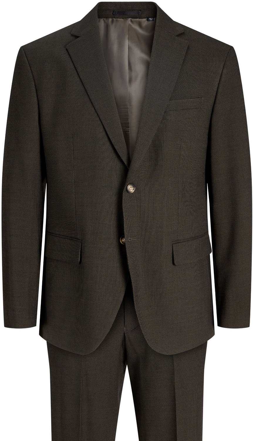 Jack & Jones Blazer met enkele knopenrij en pantalon JPRSOLARIS Slim Fit Pak