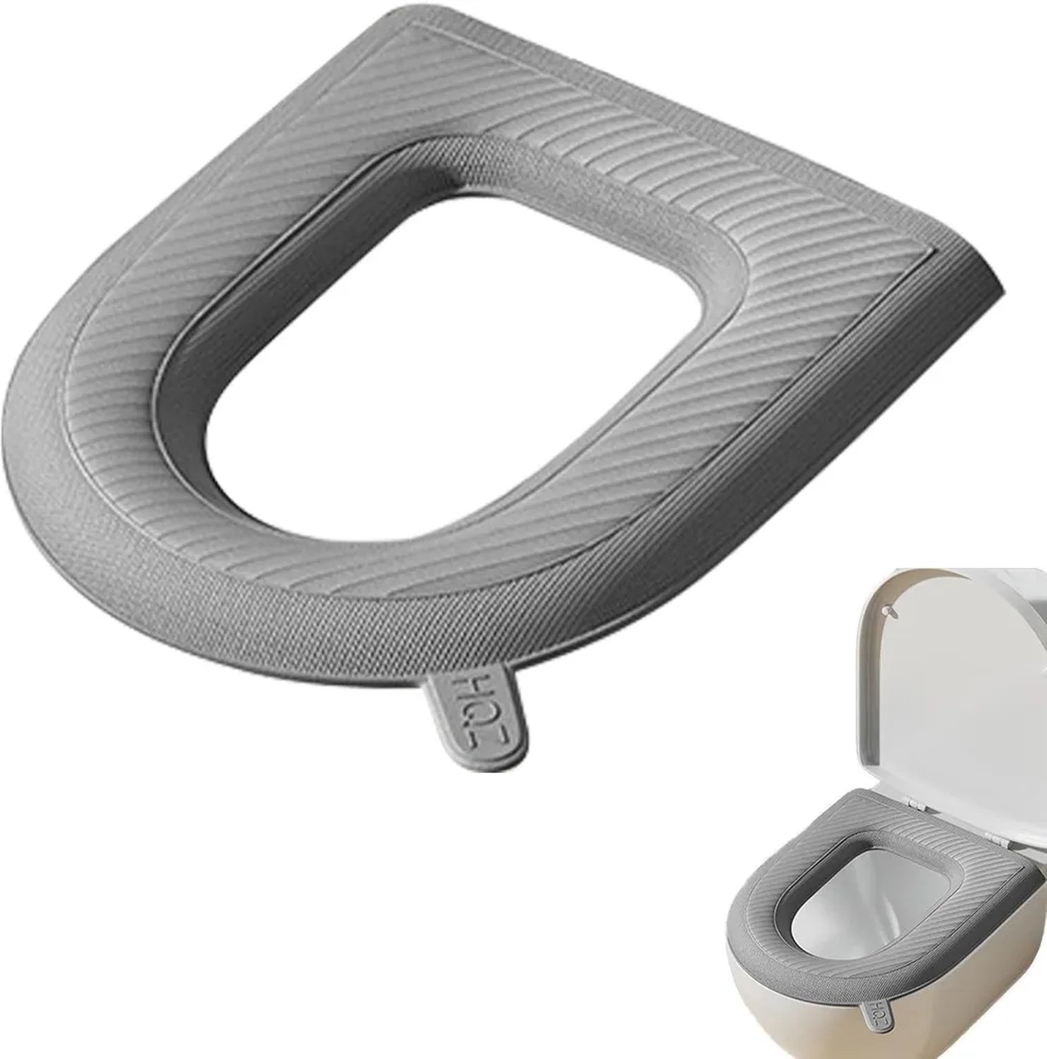Waterdichte EVA-toiletbrilhoes, herbruikbaar, zacht badkameraccessoire.