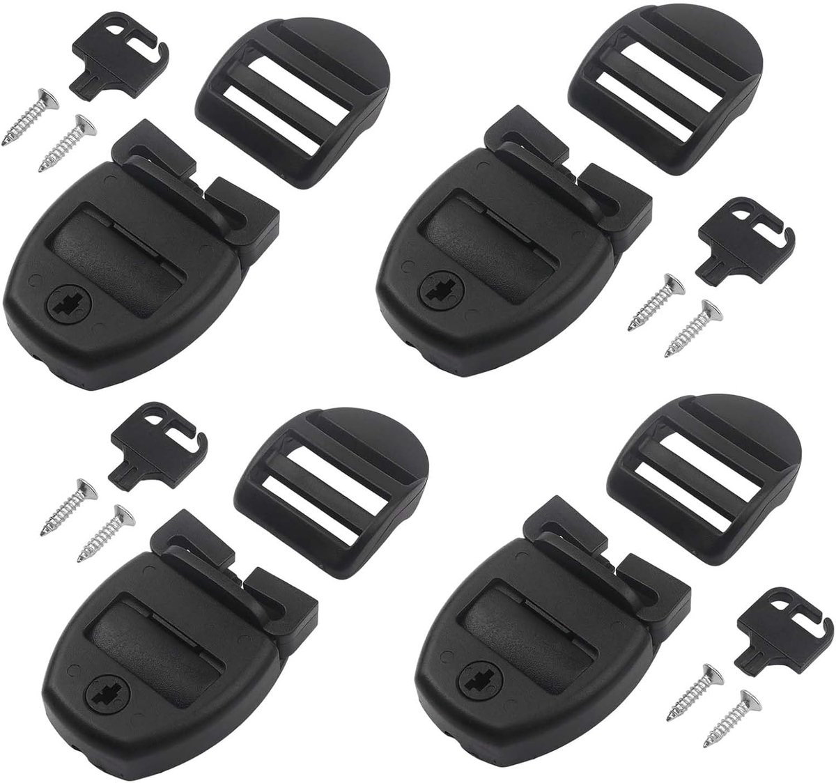4-delige set spa-massagebadhoesgespen, sloten Geschikt voor warmwaterbadhoes, complete set sloten Geschikt voor warmwaterbadhoes