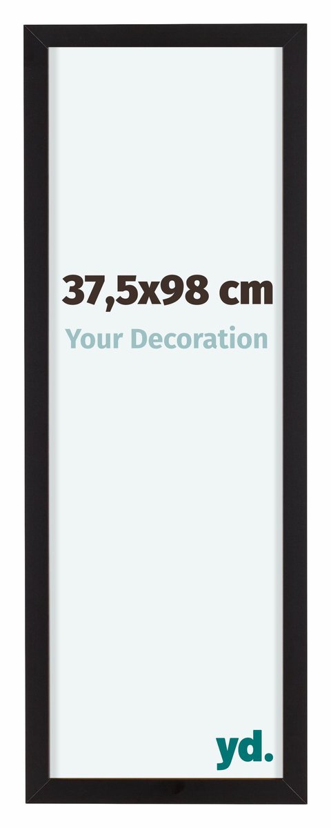 yd. Your Decoration - Fotolijst 37,5x98 cm - Aluminium - Zwart - Virginia