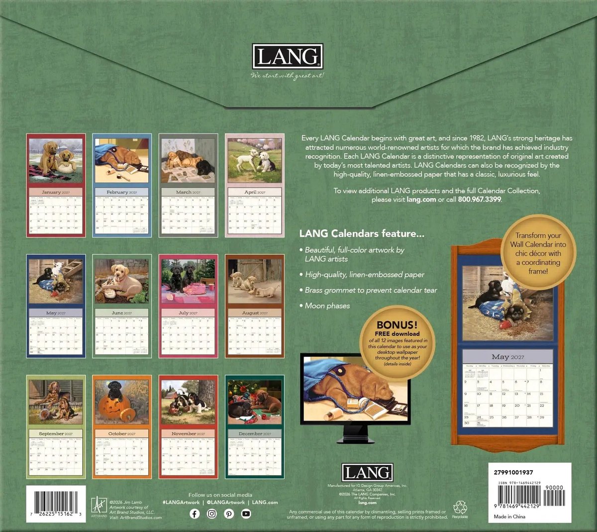 Puppy Kalender 2027