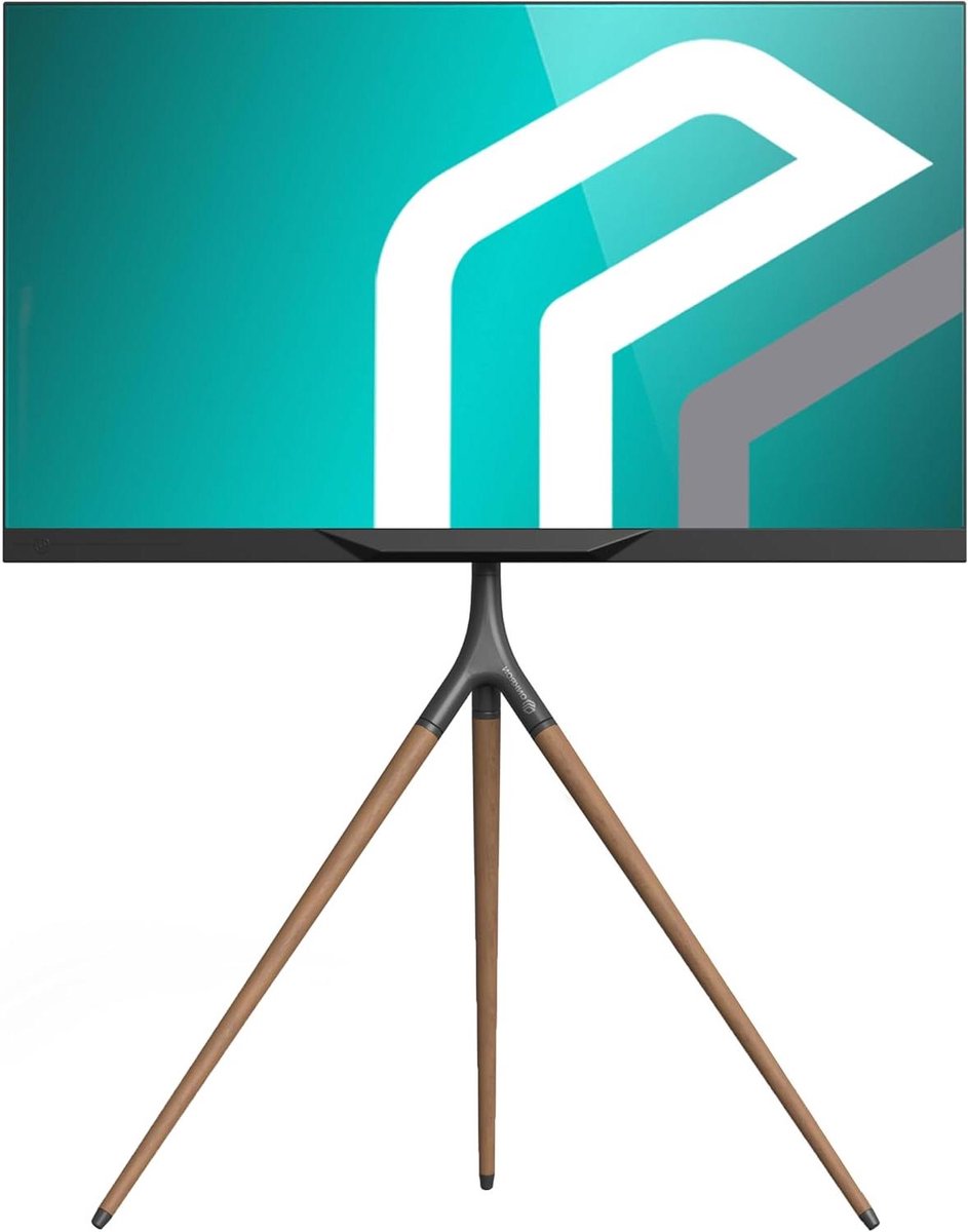 TV standaard - Televisie houder - Stijlvol interieur - Verstelbare hoogte - 32 tot 65 inch - Zwart