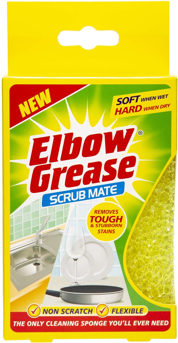 Spons Scrub Mate 7 cm - Non Scratch - Vlek- en vuilvrij - Ideaal voor keuken en badkamer - ShopVlot