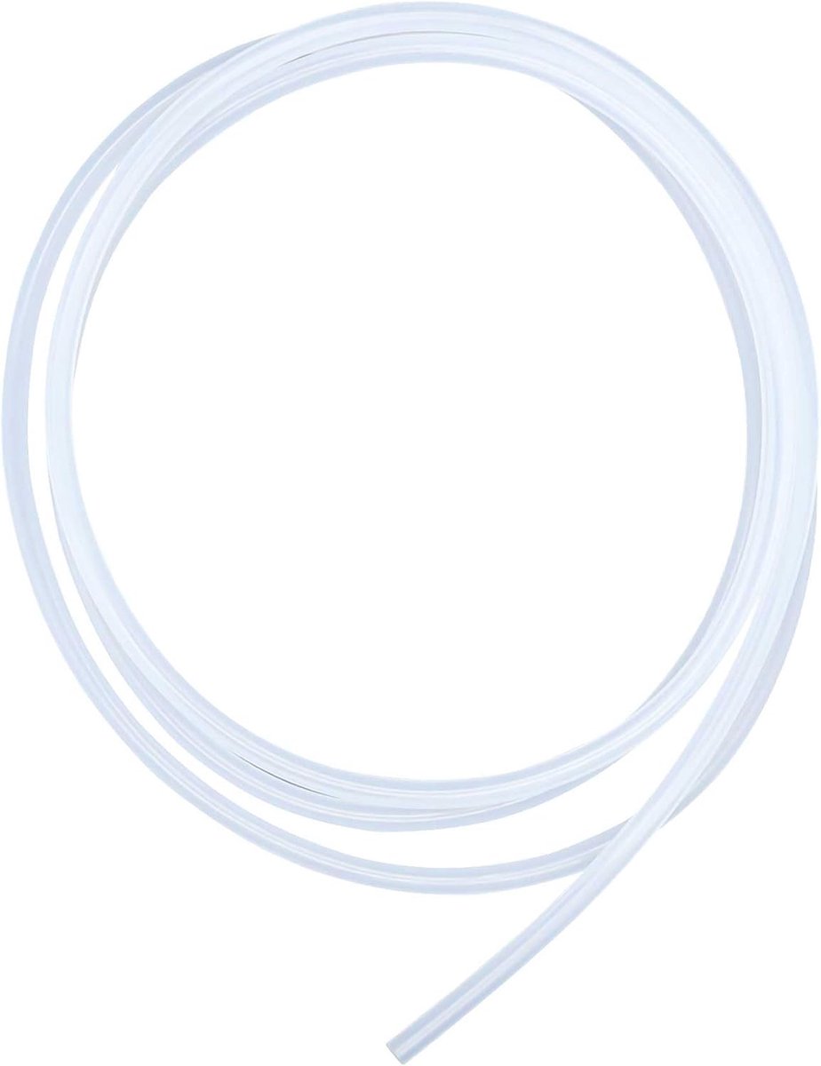 Slang, 3 mm x 5 mm (binnendiameter x buitendiameter), 3 meter lang, geschikt voor contact met levensmiddelen, flexibel, transparant, water- en luchtslangen voor pompoverdracht