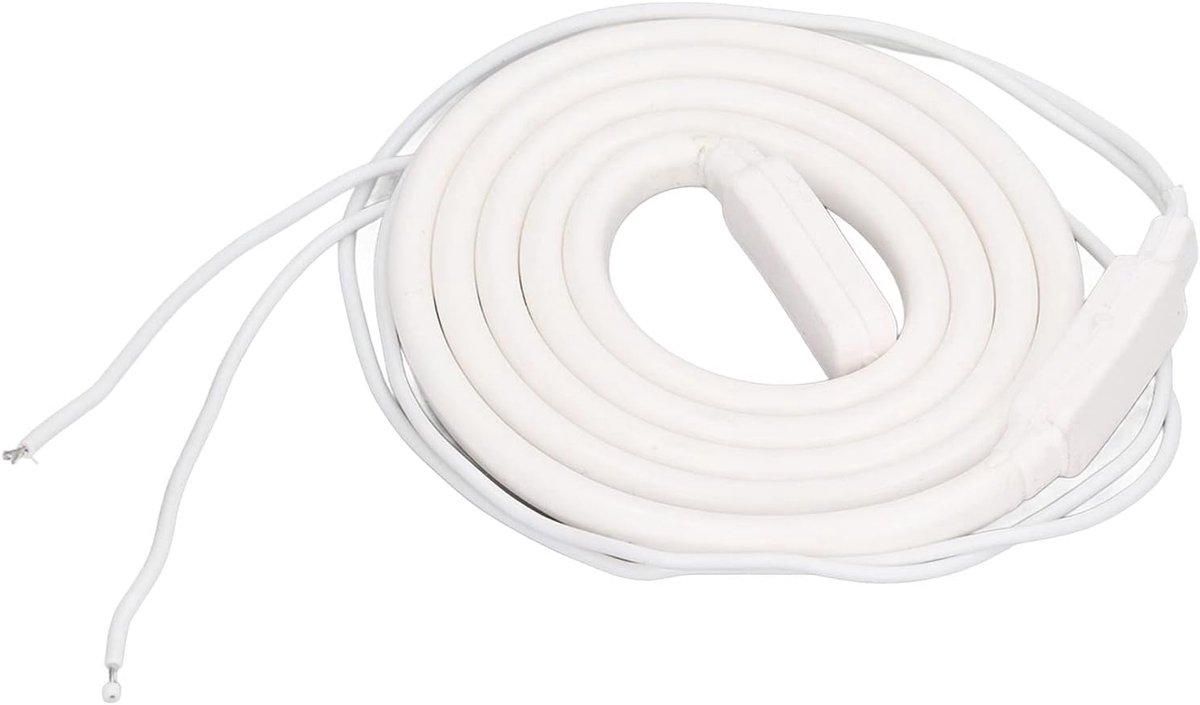 1 Meter Waterdichte Vorstbescherming Siliconenrubber 220V 40W Elektrisch voor Buizen en Leidingen tegen Bevriezing in Tuin of Verwarmingssysteem