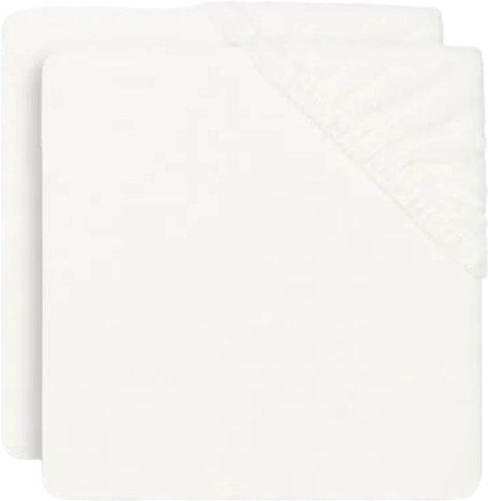 Jollein Aankleedkussenhoes Badstof 50x70cm - Ivory - 2 Stuks