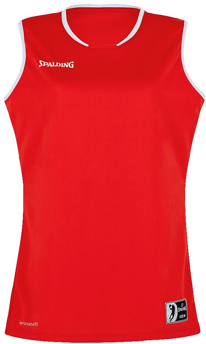 Move Tank Top Dames Rood/Wit