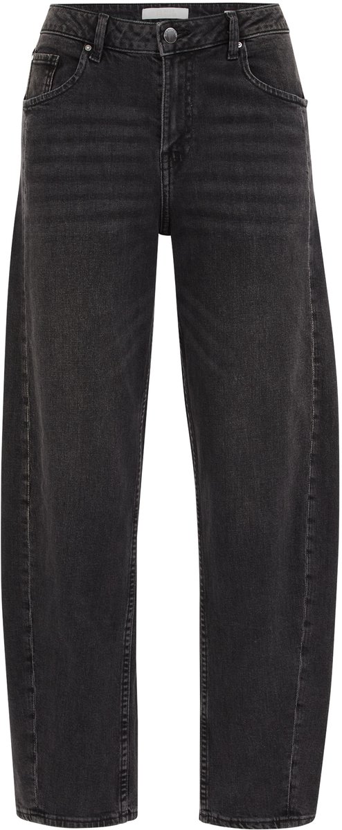 WE Fashion Dames tapered fit broek