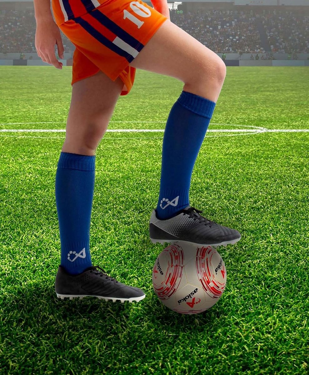 Voetbalkousen - Blauw - Senior - Ideale Kousen voor Voetbaluitrusting - Voor Uniseks