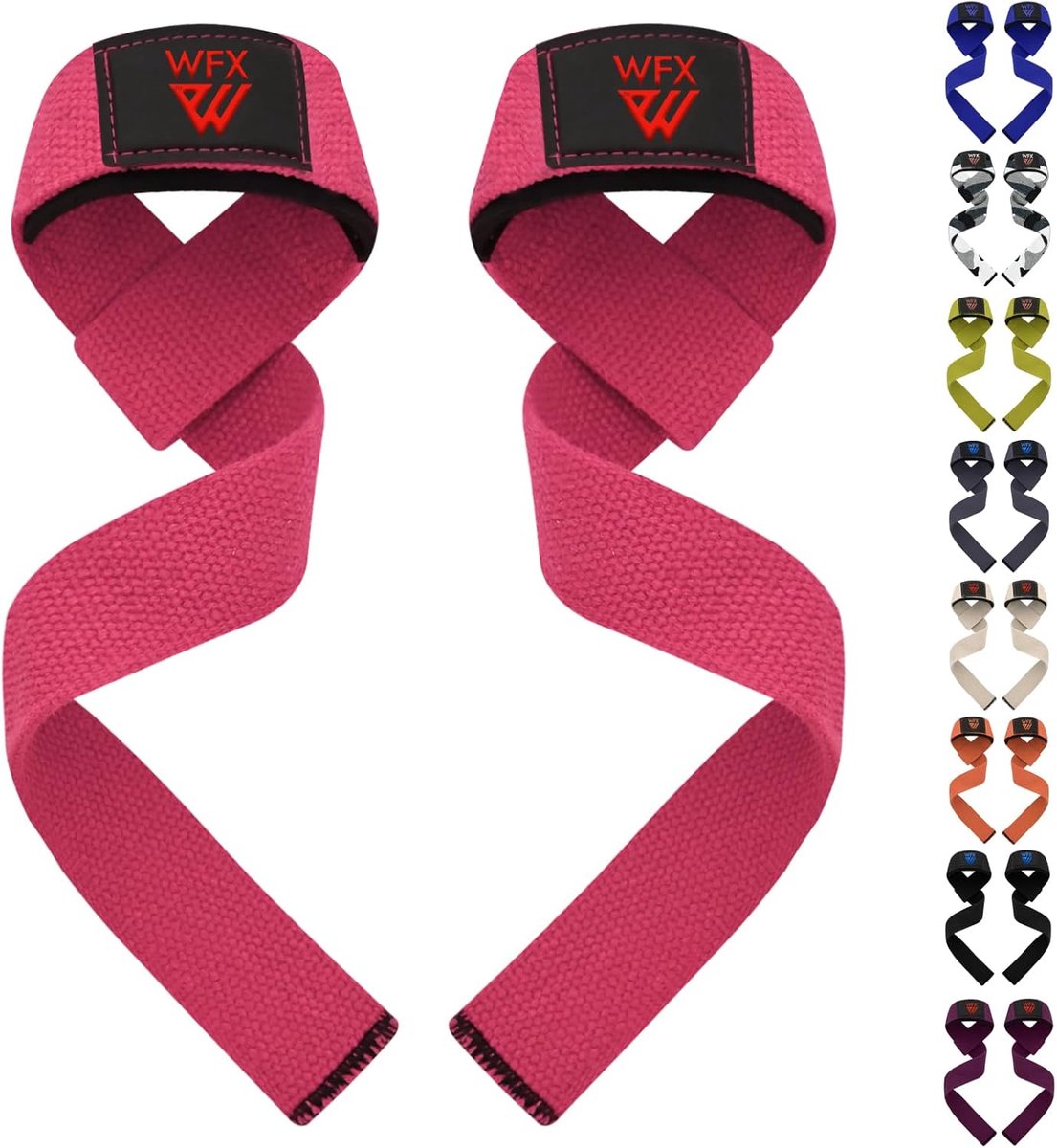 WFX Gewichtheffen Bandjes Polssteun Gewatteerde Neopreen Gym Cross Training Hand Bar Gewichtheffen Bandjes Fitness - ShopVlot