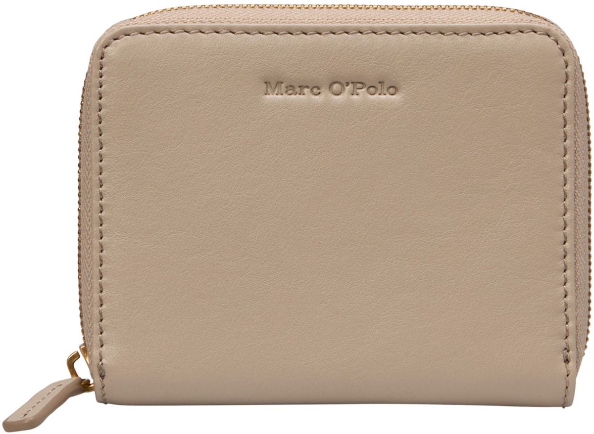 Marc O'Polo portemonnee Ellis Zip Wallet Earthy Taupe