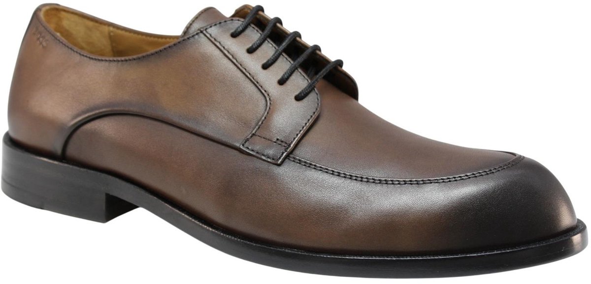 Hugo Boss - Schoenen - Donkerbruin - Heren - Maat 44 -