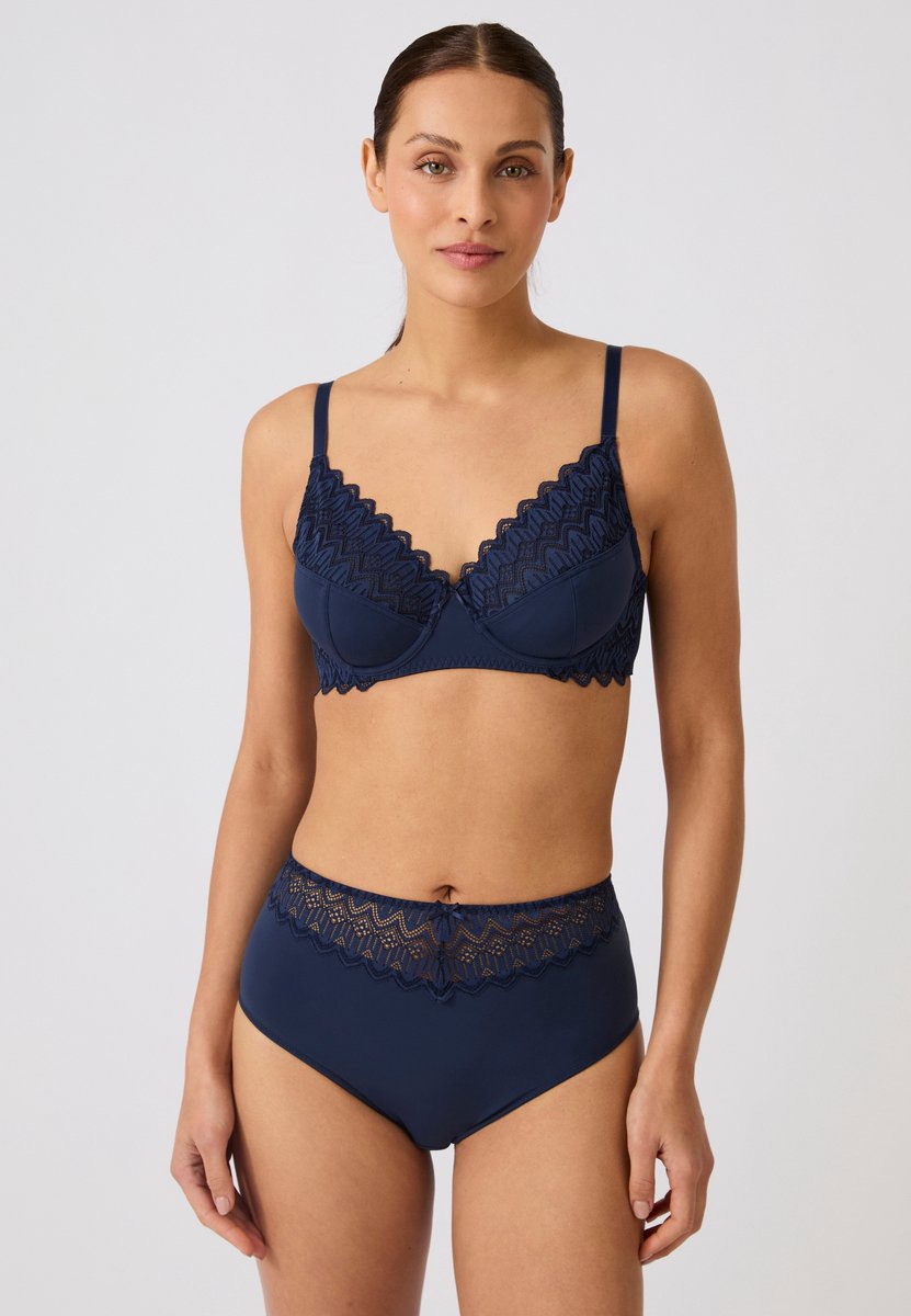 Damart Beugel-bh LENA van Damart - Dames - Blauw - 95