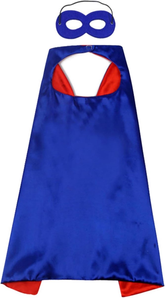 Superhelden-cape met masker, 1 masker, 1 stuk