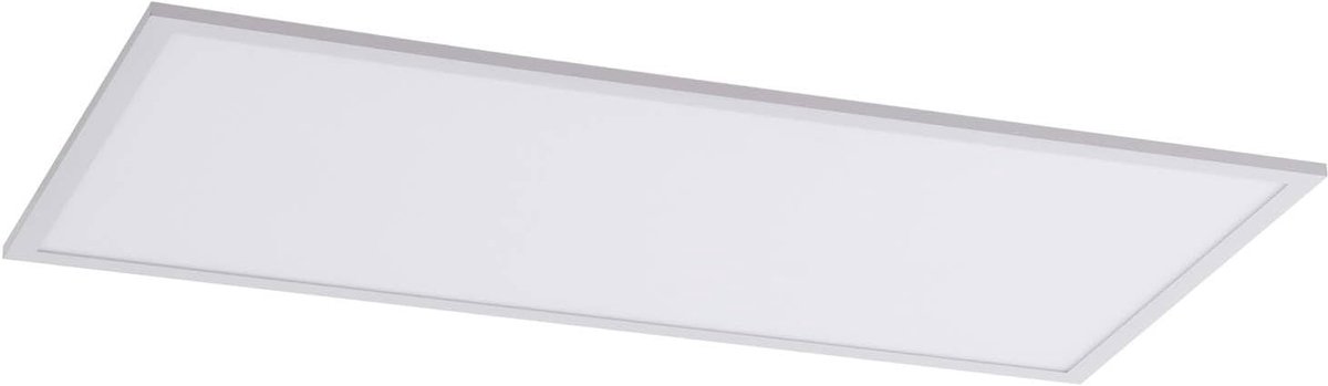 LED plafondlamp Lamin met afstandsbediening (modern) in Wit o.a. voor woon-/ eetkamer, inclusief lichtbron - plafonnière plafondverlichting